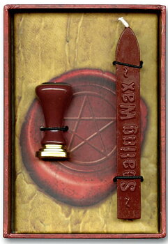Magic Seal Pentagram  - Sigillstämpel och vax
