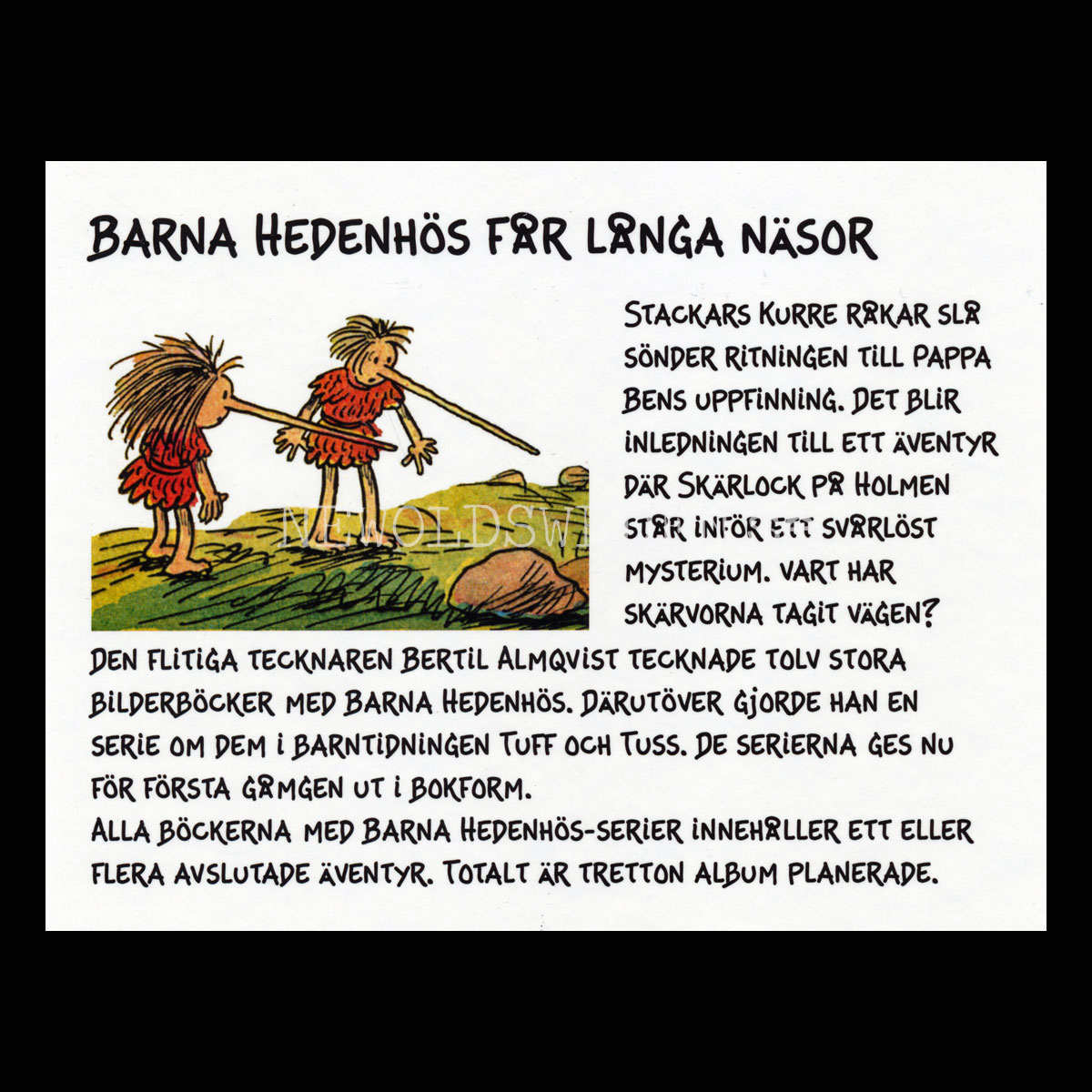 BARNA HEDENHÖS FÅR LÅNGA NÄSOR Del 6 - H09 - 3