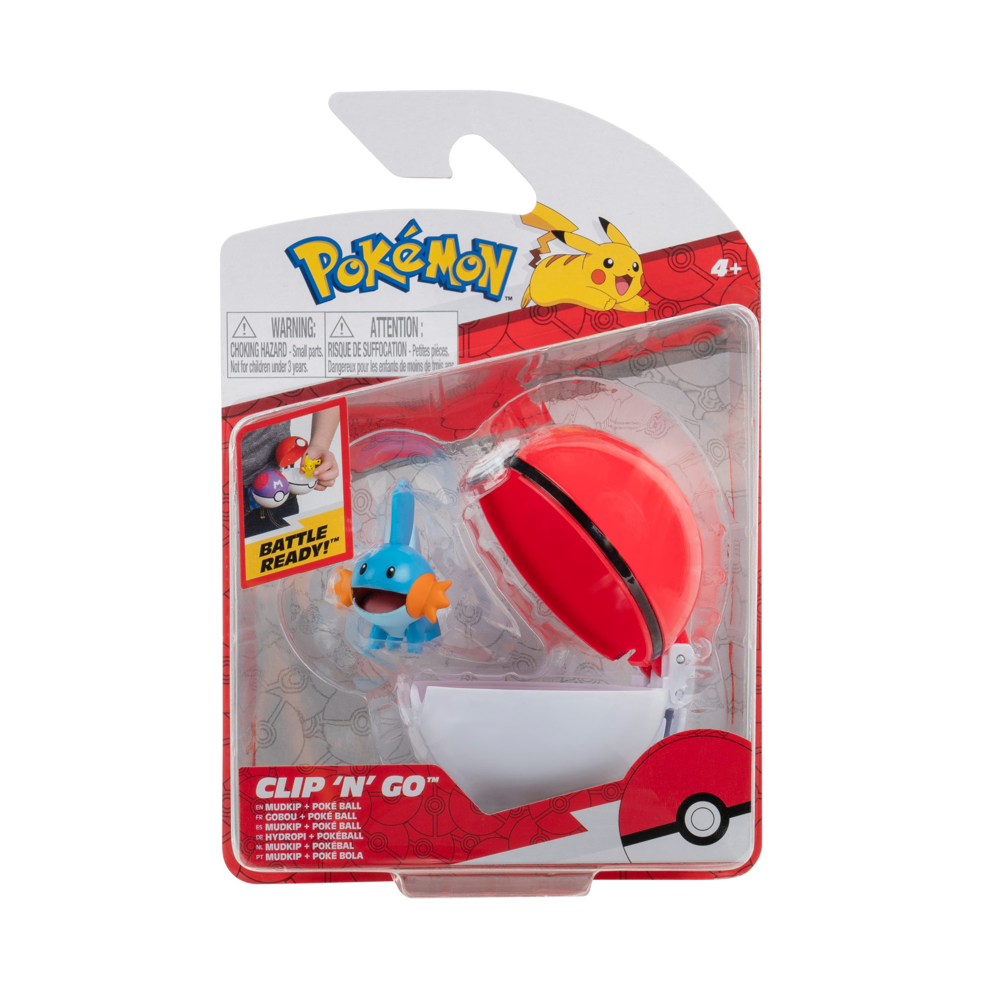 Pokémon Clip´N Go,1 st - 2