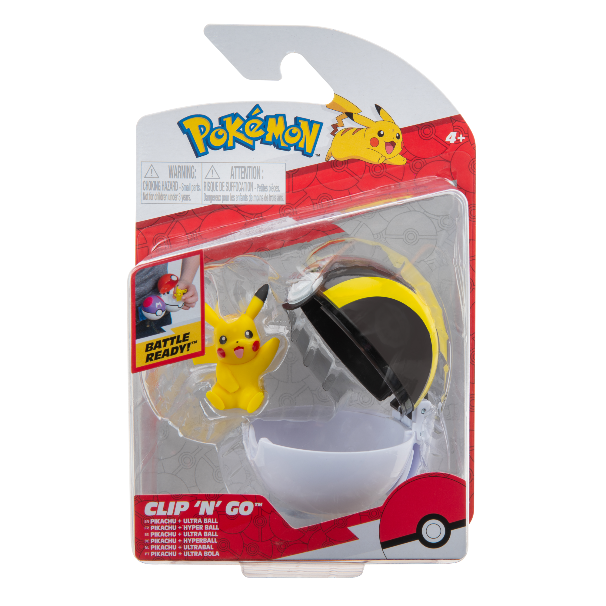Pokémon Clip´N Go,1 st - 4