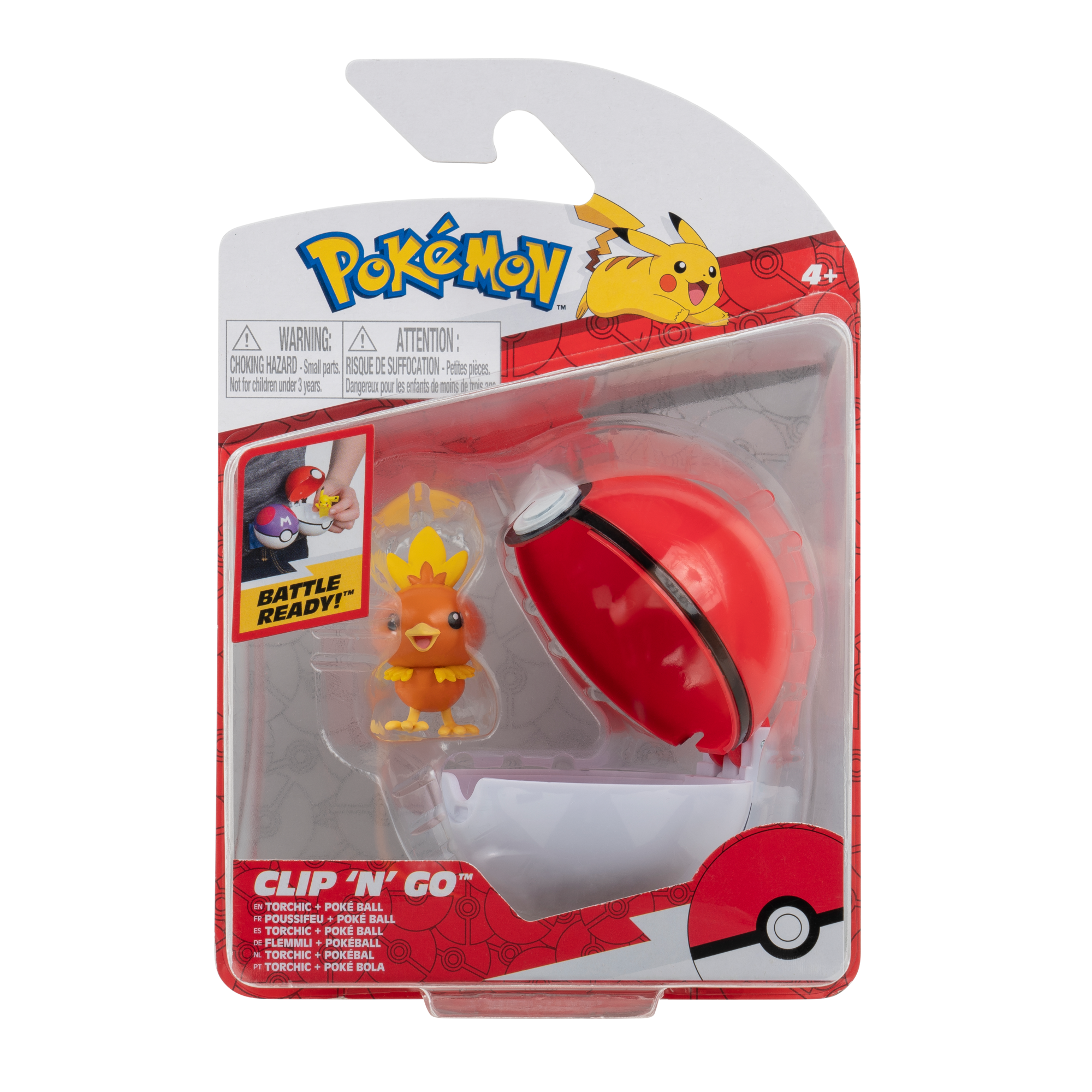 Pokémon Clip´N Go,1 st - 3