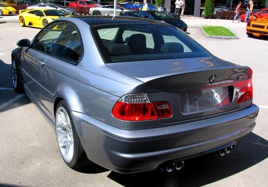 BMW E46 Coupe Bagagelucka CSL Look - Glasfiber 