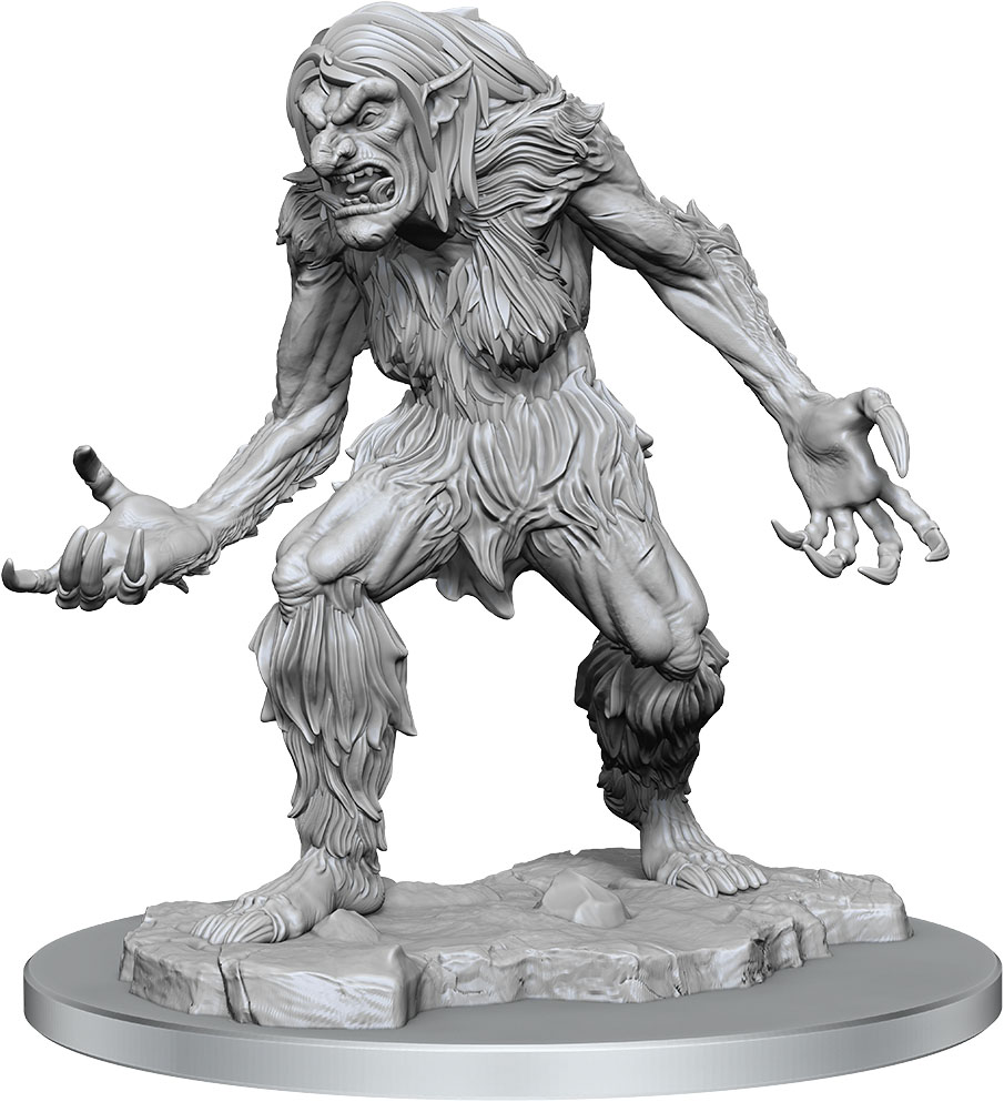 D&D Nolzur's Marvelous Miniatures: Ice Troll Female
