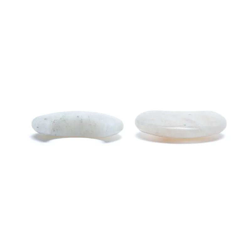 Moonshaped Worry Stone Moonstone (månsten) - 3