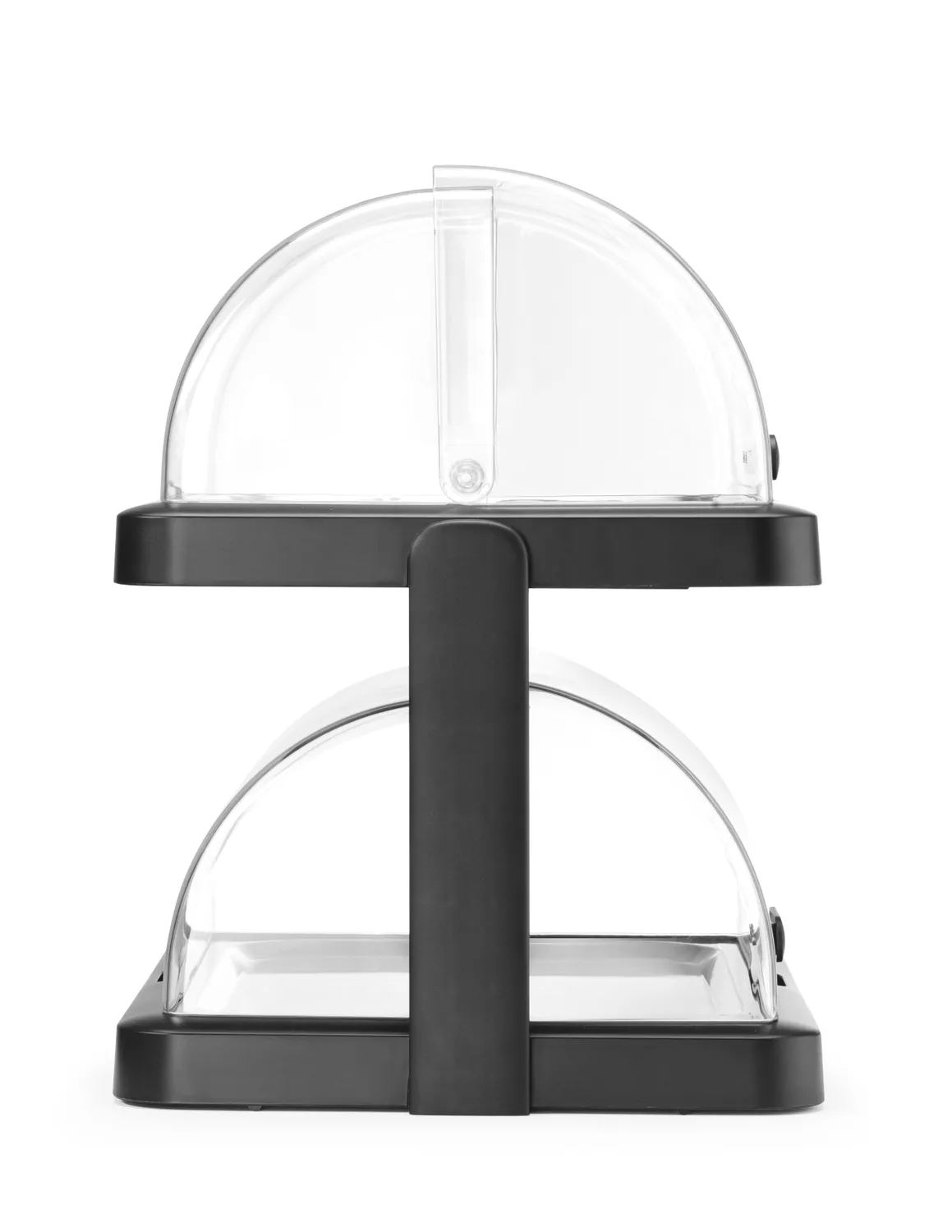 Vitrin buffé dubbel Svart - 2