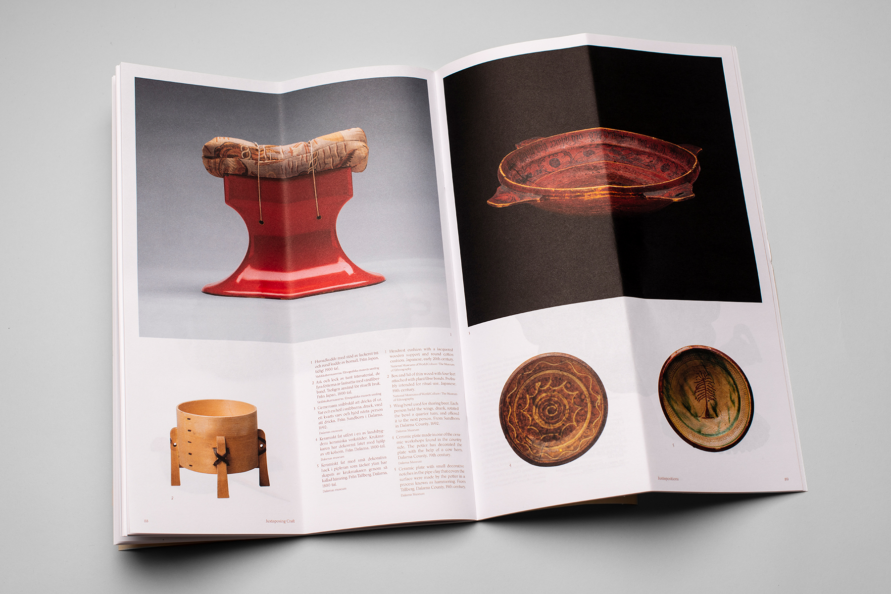 Juxtaposing Craft utställningskatalog - 3