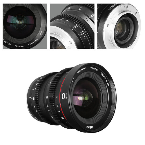 Meike 10mm T2.2 Cinema Lens RF Mount - 6