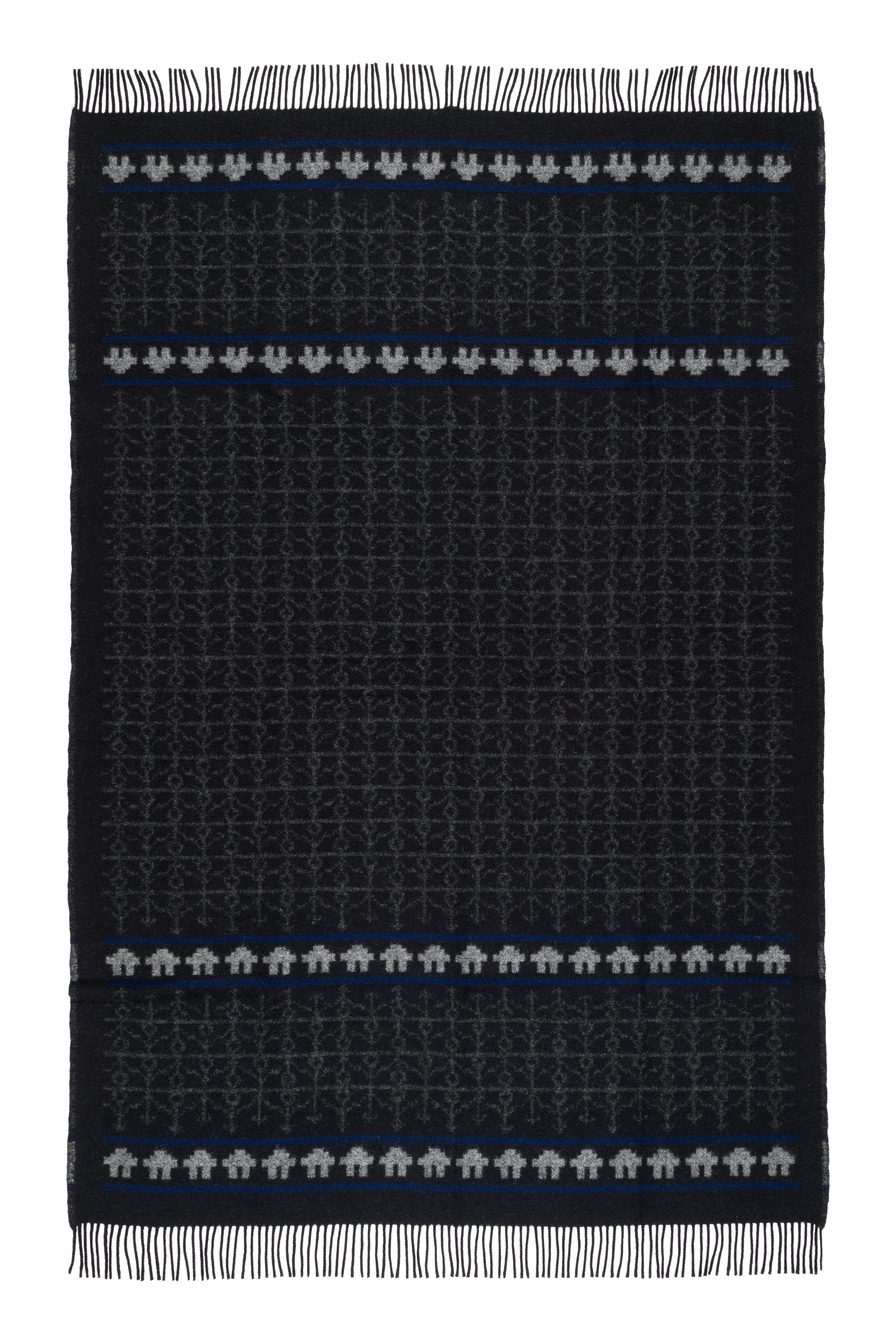 EKSHÄRAD NATT, COUVERTURE EN LAINE, 130 x 200 cm - 2
