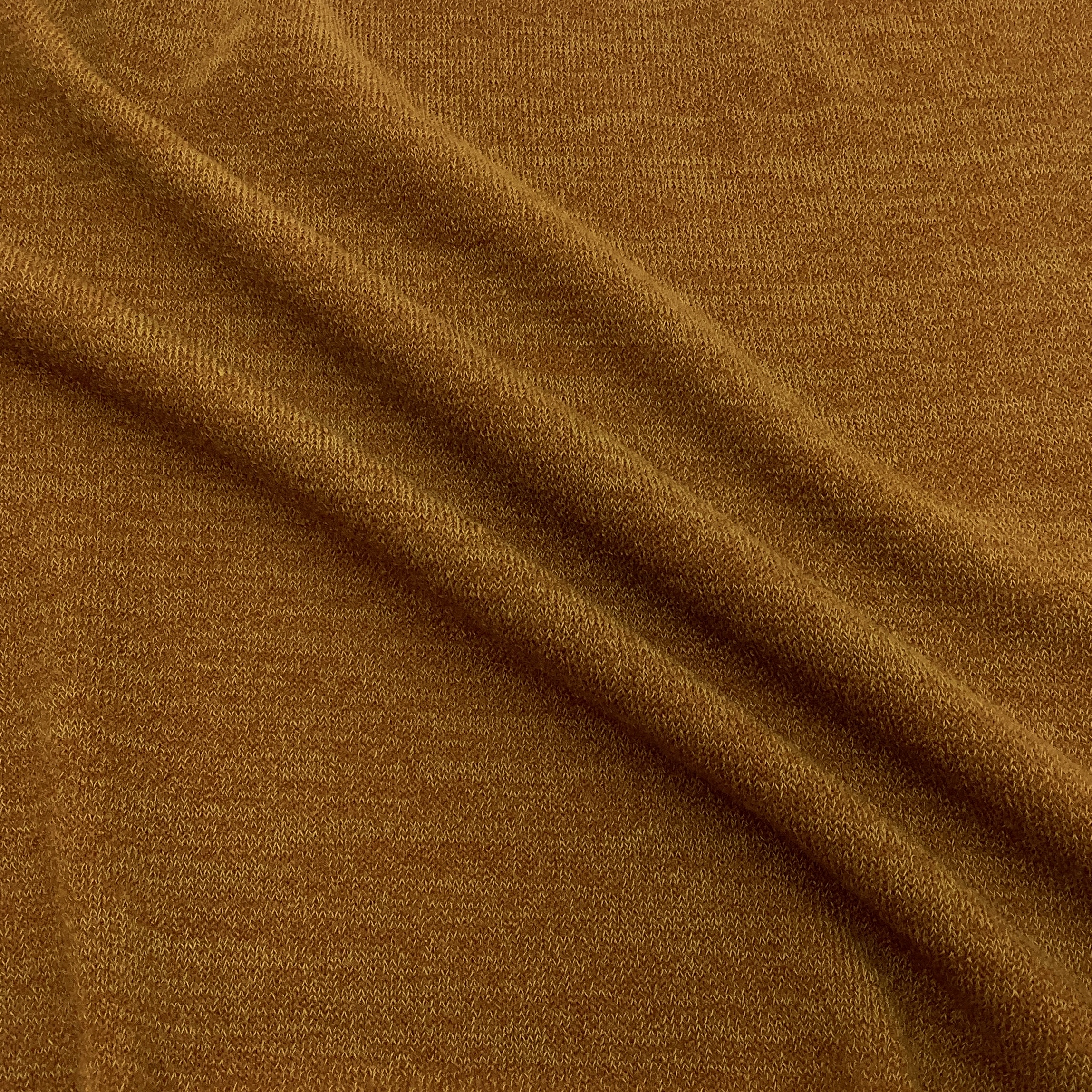 Stickad mustard melange AL9070 - 3