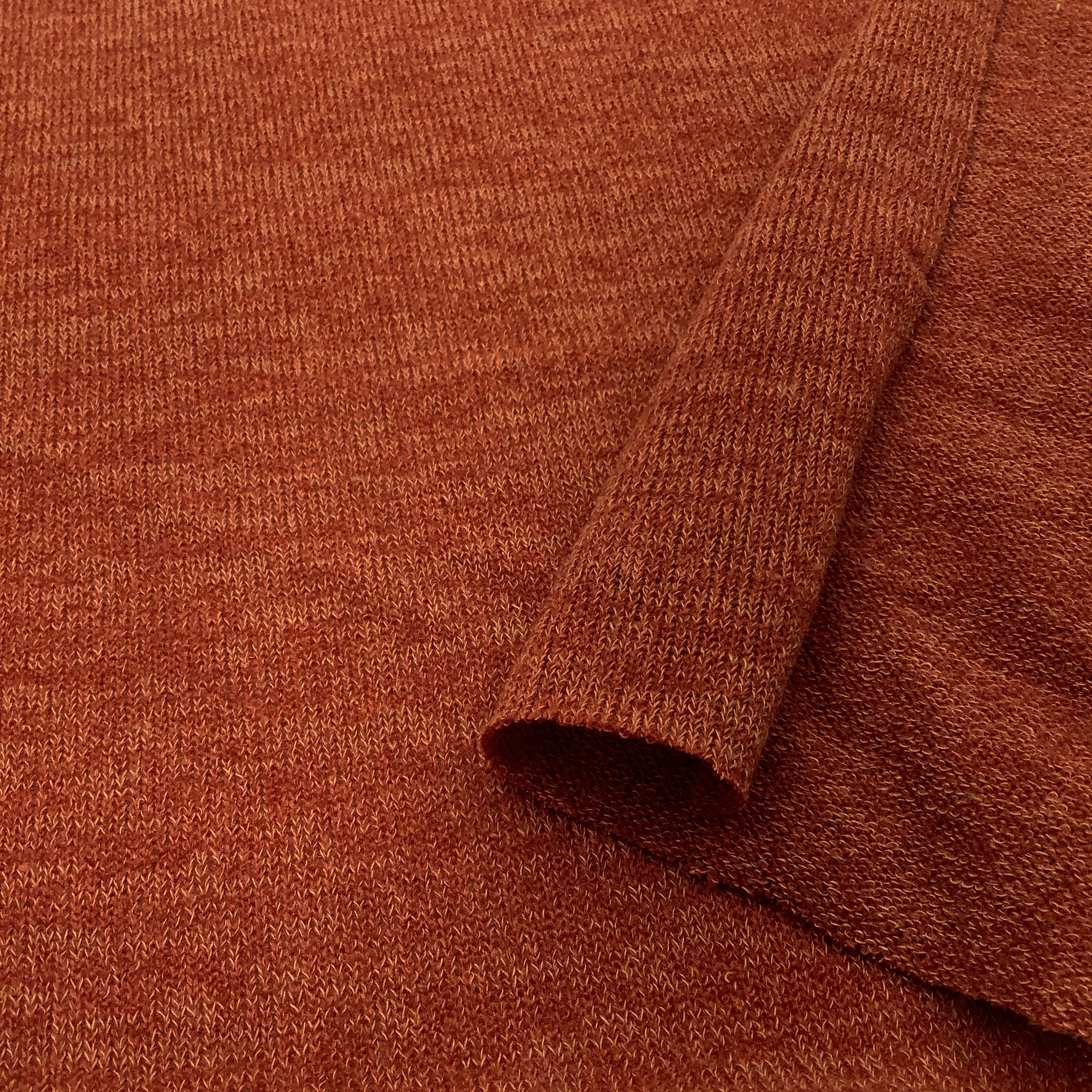 Knit rust melange AL9070