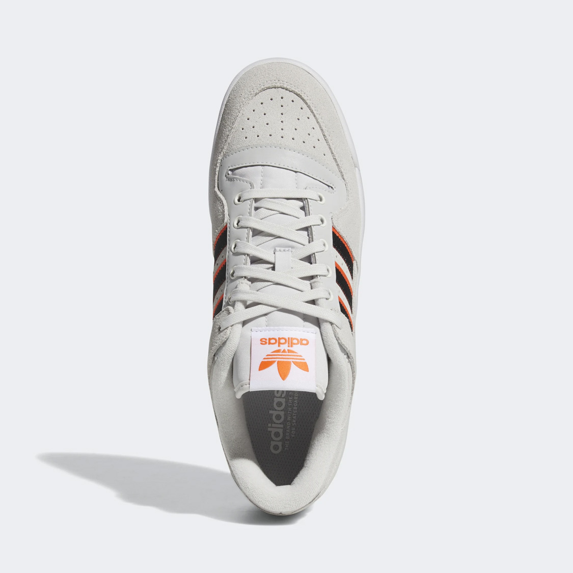 Adidas - Forum 84 Low ADV Grey One/Impact Orange/Cloud White - 5