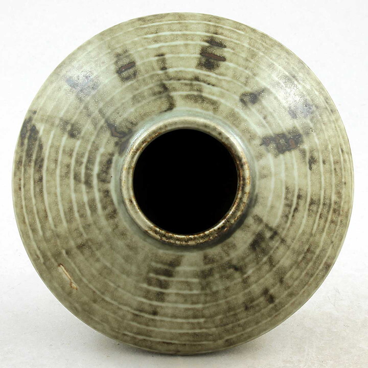 カールハリー・スタルハーネ　円盤を思わせるベース Vase  (15cm)  1960年代
