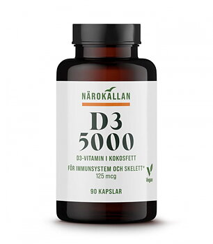 D3 5000 Vegan 90kap, Närokällan