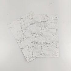 Paper bags White marble 10pcs