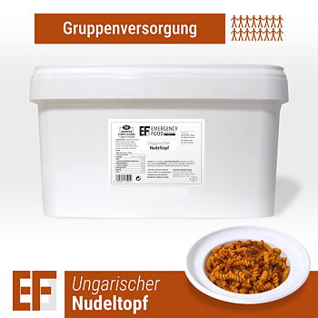 Convar Emergency Food | Ungarsk gryte med biff og nudler 3,75 kg  | Frysetørket mat