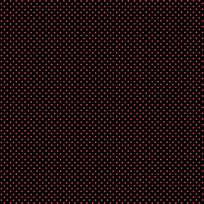 Makower Spot Black/Red