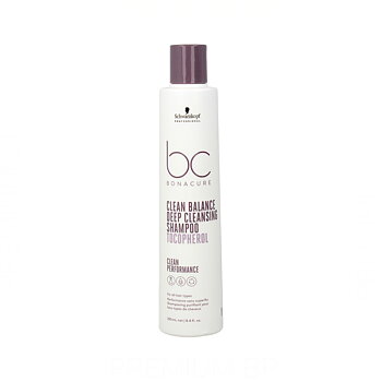 Schwarzkopf Clean Balance Deep Cleaninsing Shampoo 250ml