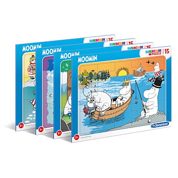 Moomin Frame Puzzle (Randomized Motif)