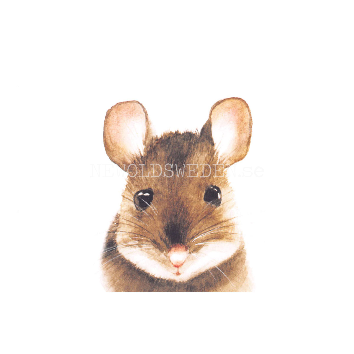 Mouse - Henna Adel Postcard No: 8 - 340 - 3