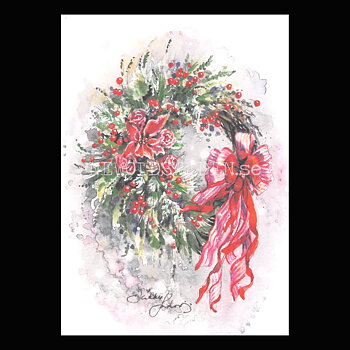 Christmas postcard -Sirkku Saukonoja No: 7 - 340
