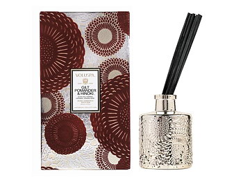 Voluspa Gilt Pomander & Hanoki Diffuser
