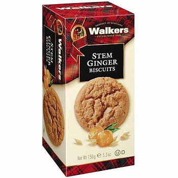 Walkers Stem Ginger Biscuits