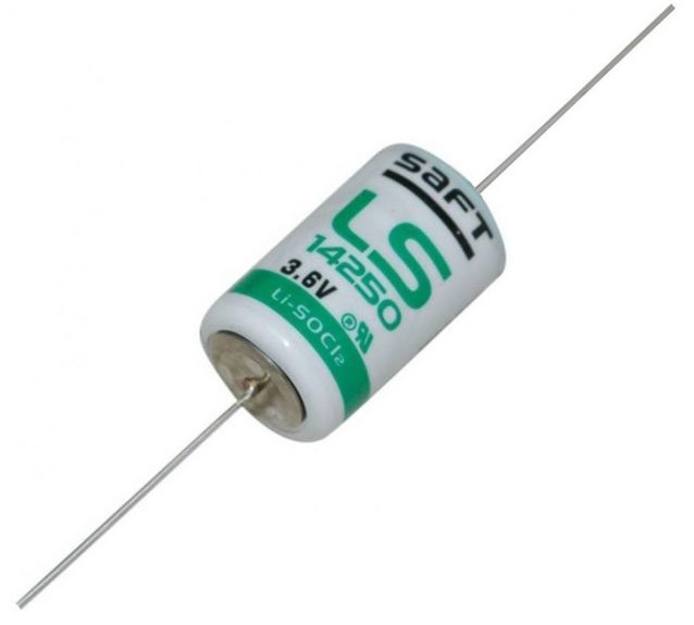SAFT Litium LS14250CNA, ½ AA x 2 stift
