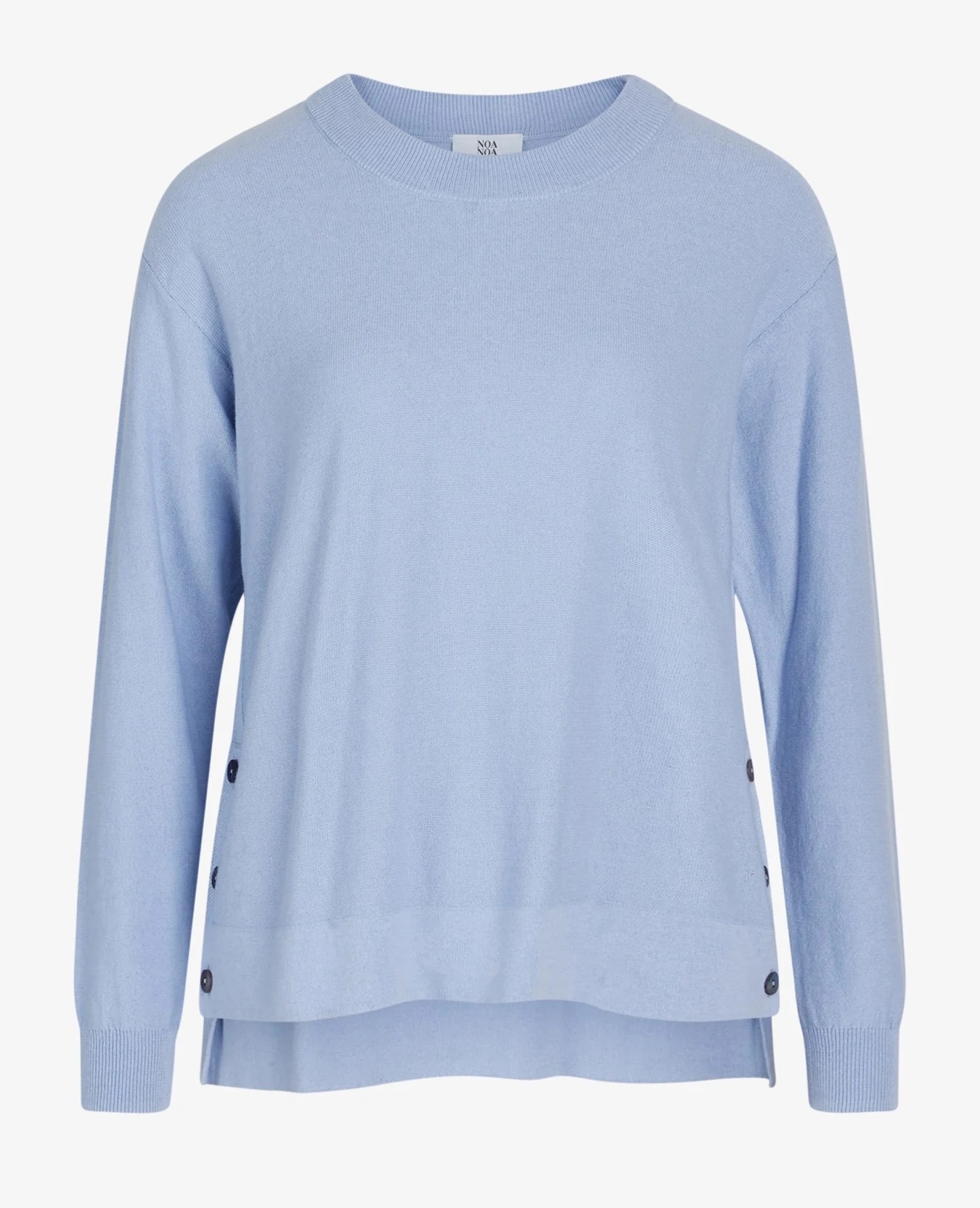 Noa Noa - Estelle Pullover Kashmire Mix Light Blue - 4