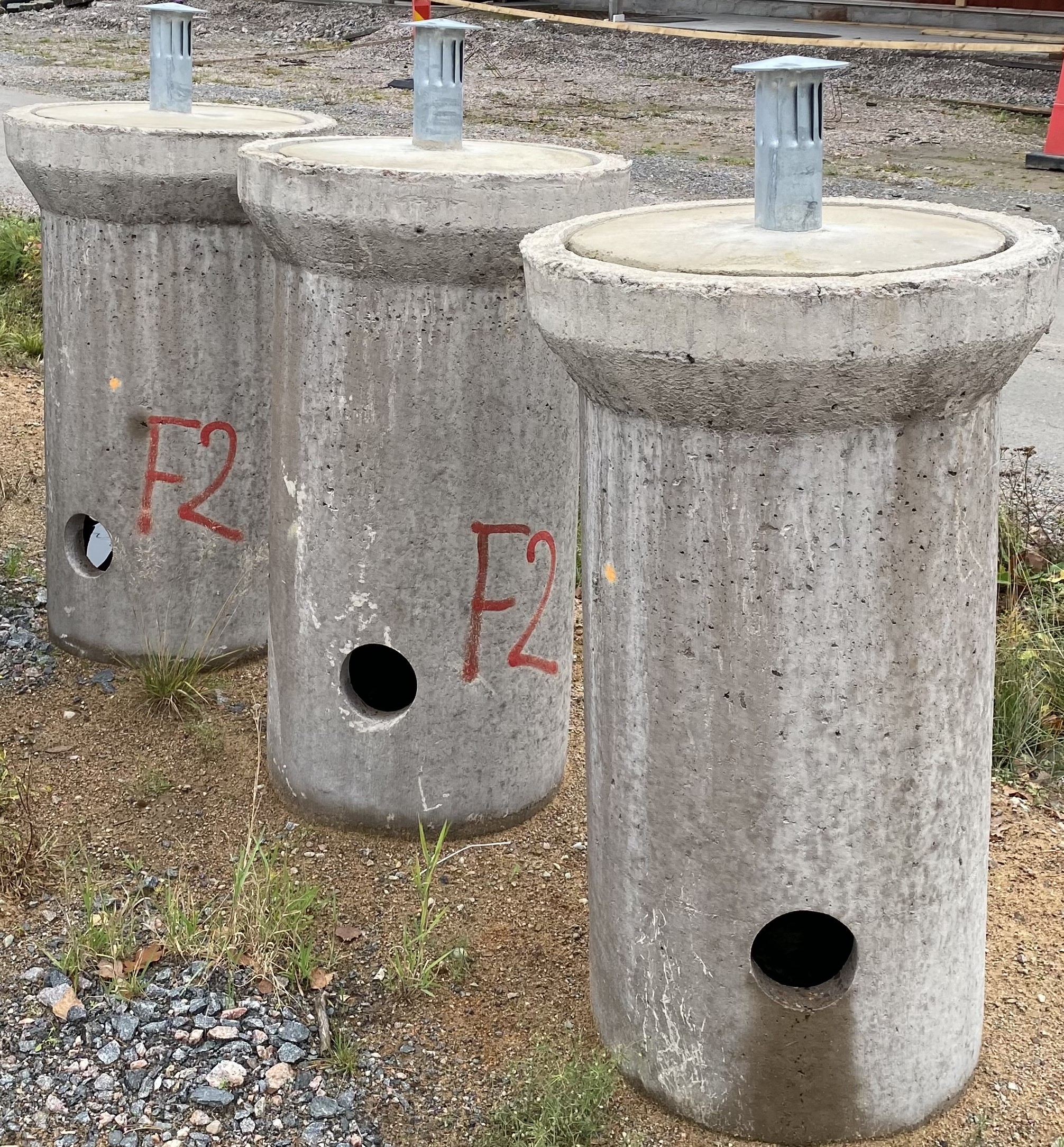 Fördelningsbrunn betong  400X1m 2 utlopp Nettoprisad artikel