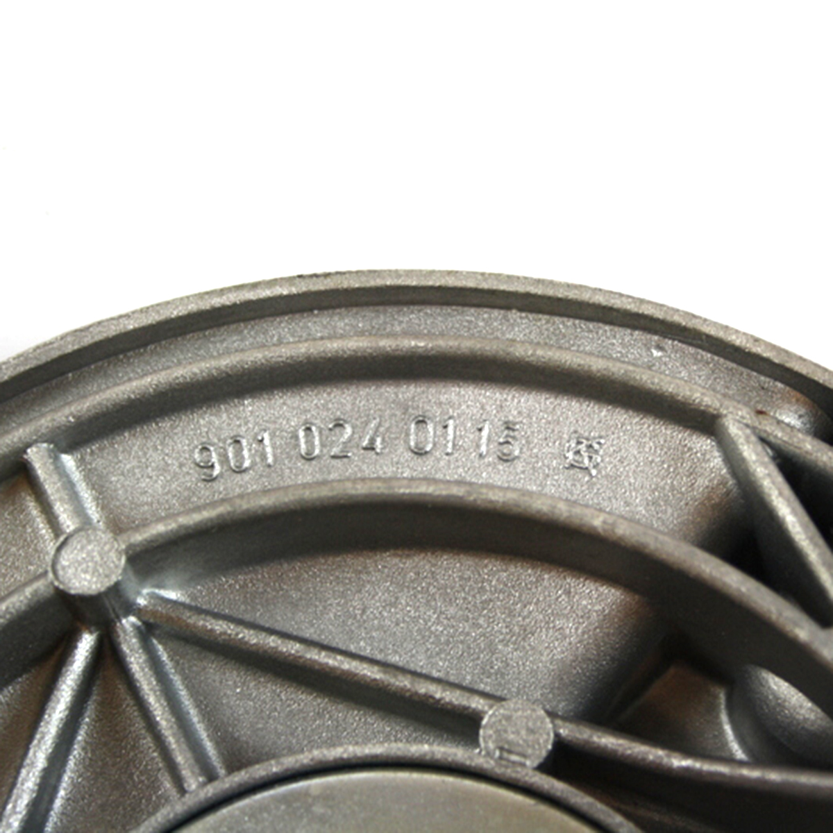 Bremseskærm forhjul Monark 125 cc, Cross / Enduro / Tmodel med Sachsnav. NOS for 12 mm aksel - 3