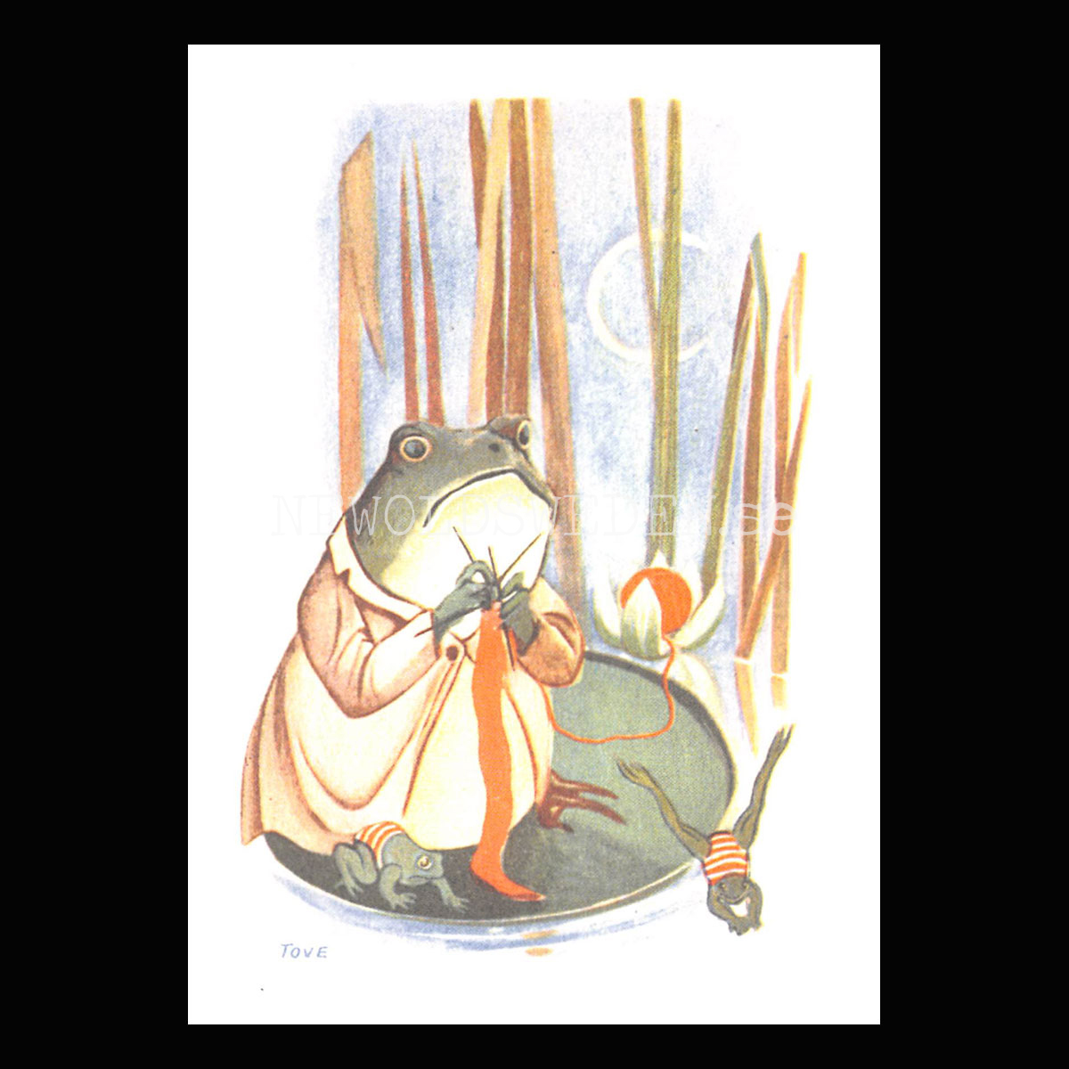 Tove Jansson 1941 Old Postcard No: 2 of 10 - 340