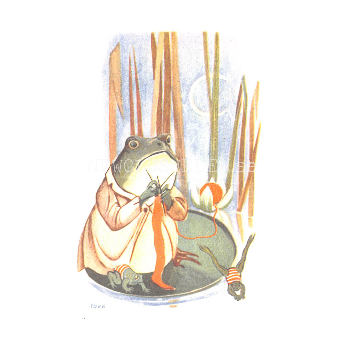 Tove Jansson 1941 Old Postcard No: 2 of 10 - 340 - 3