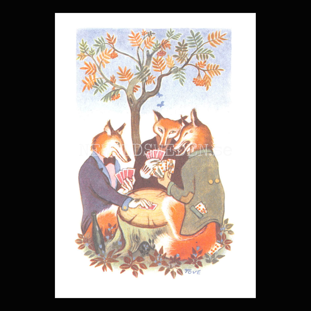 Tove Jansson 1941 Old Postcard No: 5 of 10 - 340