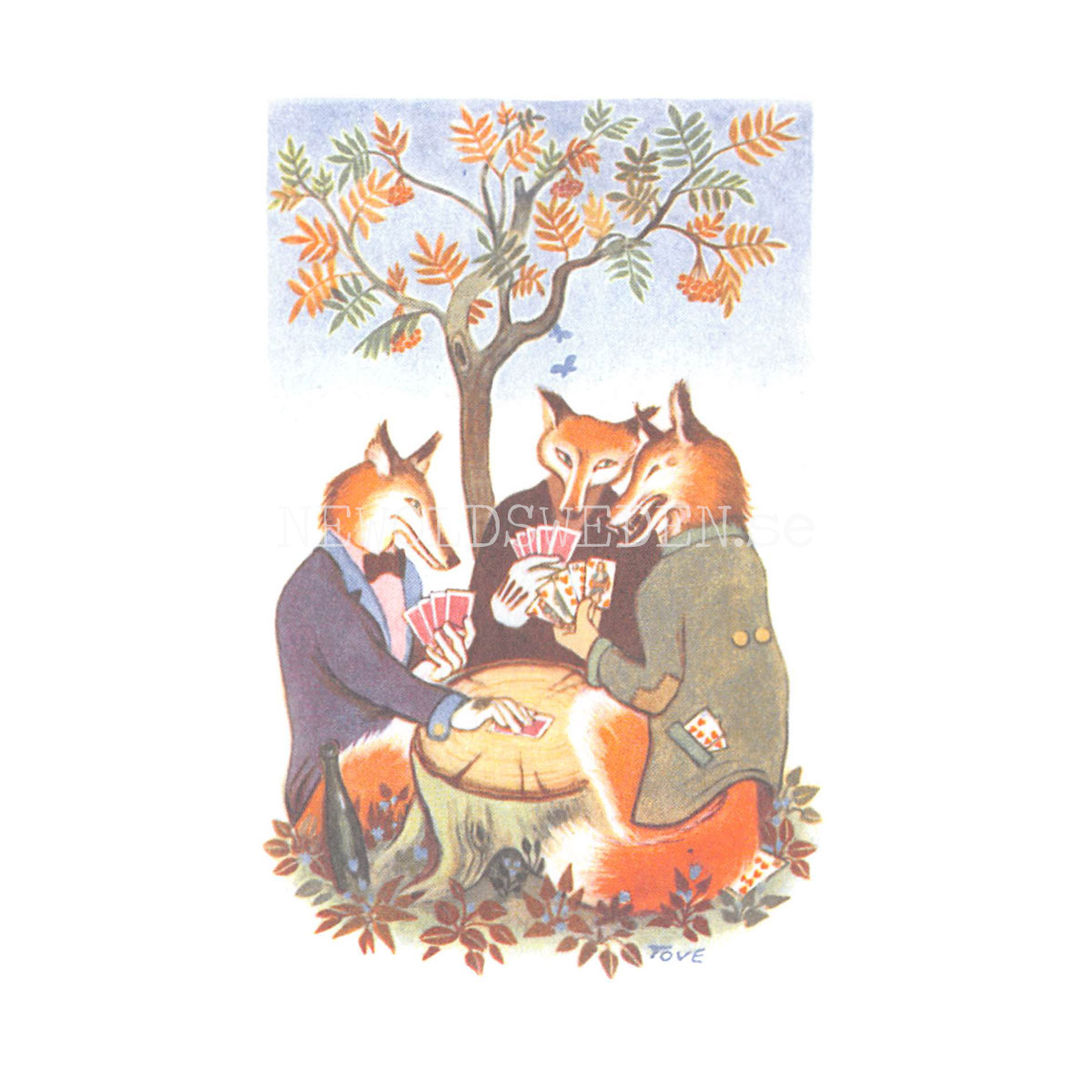 Tove Jansson 1941 Old Postcard No: 5 of 10 - 340 - 3