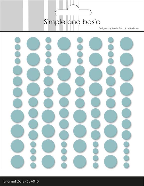 Enamel Dots - Simple and Basic - Mint