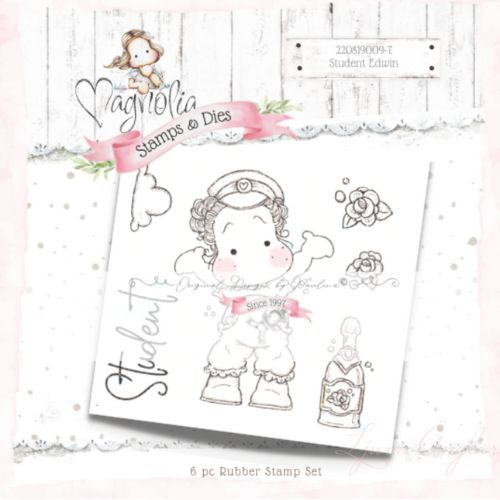 MAGNOLIA -SC22 Student Collection ~ Student Tilda {Rubber Stamp Sheet}