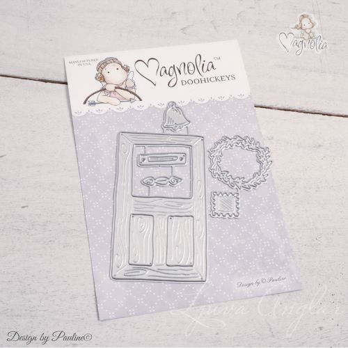 MAGNOLIA-SC21 Santa - Santa's Post Office  door  DIE  {DooHickey Cutting Die}