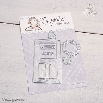 MAGNOLIA -SC21 Santa - Santa's Post Office  door DIE  {DooHickey Cutting Die}