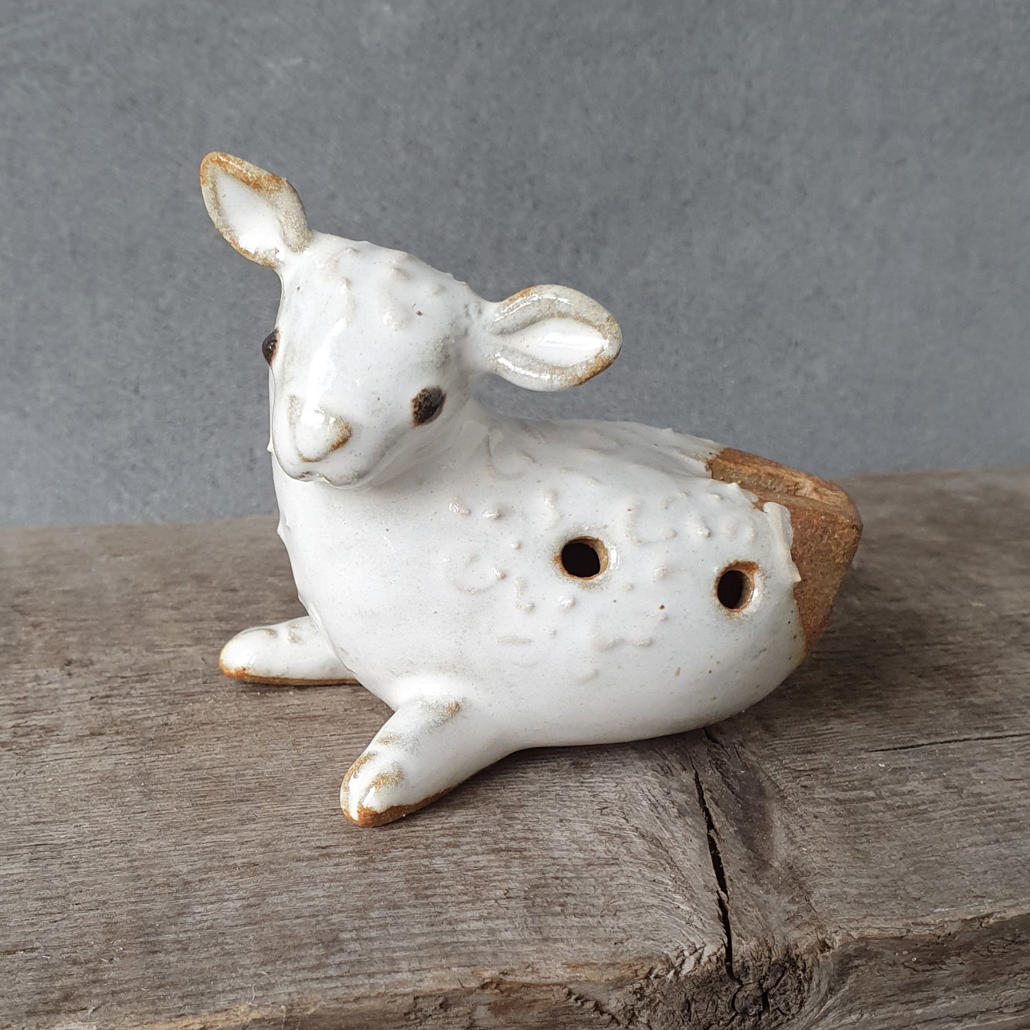 Clay whistle lamb