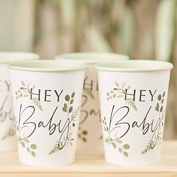Pappmuggar Hej Baby Botanical