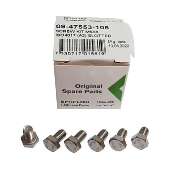 SCREW KIT M5X8, 6ST