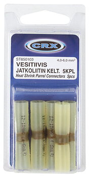 Vattentäta skarvkoppling gul 5st 4,0-6,0MM2