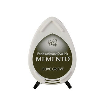 Memento Dew Drop Ink pad Olive Green