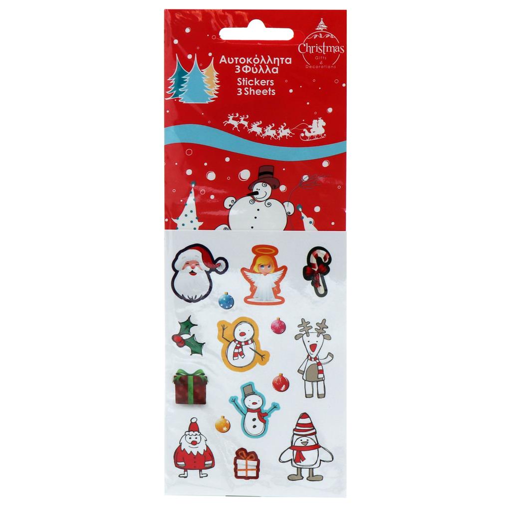 Julmotiv Klistermärken 48st.
