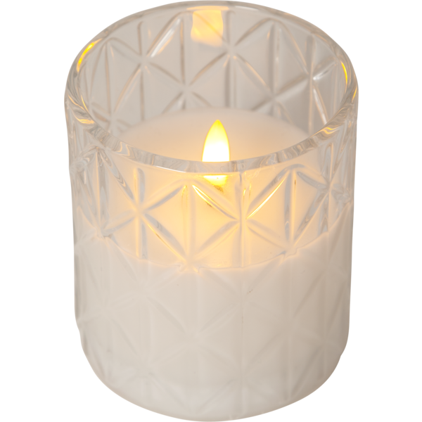 LED Blockljus Flamme Romb