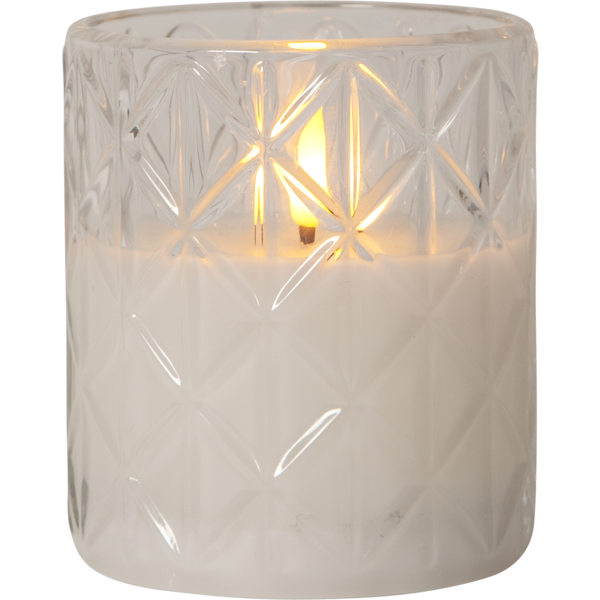 LED Blockljus Flamme Romb - 3
