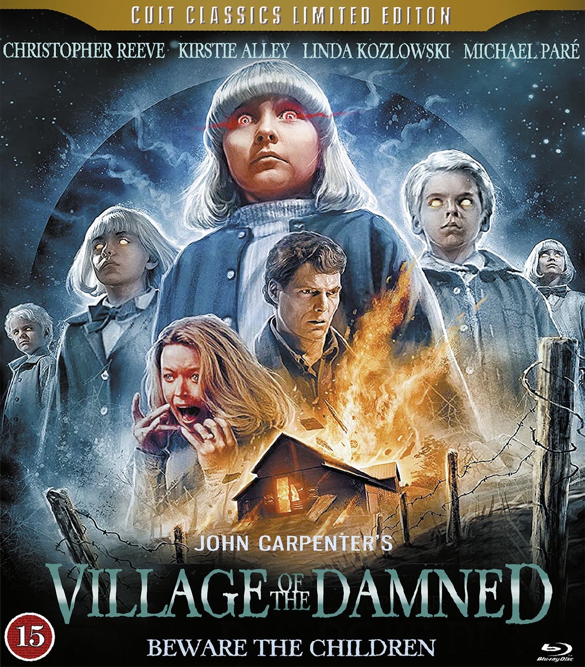 Village Of The Damned Limited Edition Blu Ray Kvarnvideo Se   410662 