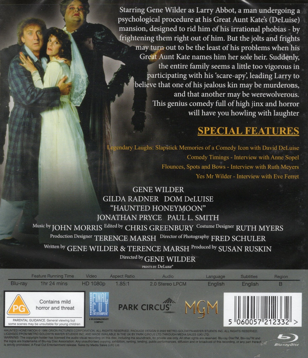 Haunted Honeymoon (ej svensk text) (Blu-ray) - 2