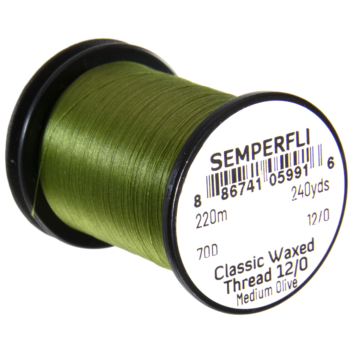 Semperfli 12/0 Medium Olive