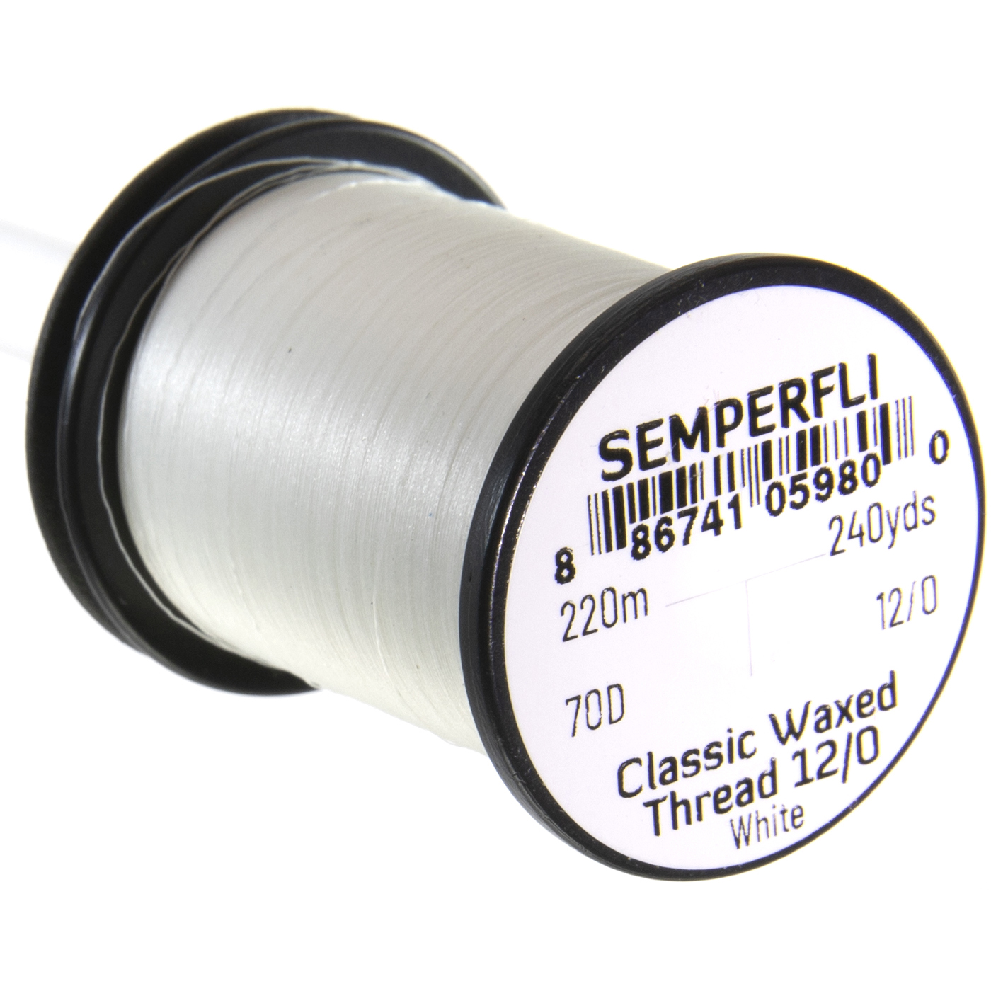 Semperfli 12/0 White